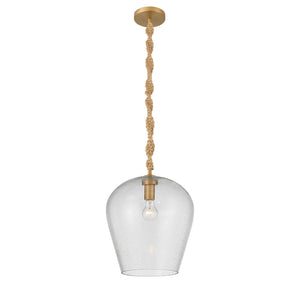 Minka-Lavery - 15585-732 - One Light Pendant - Elyric - Legacy Brass