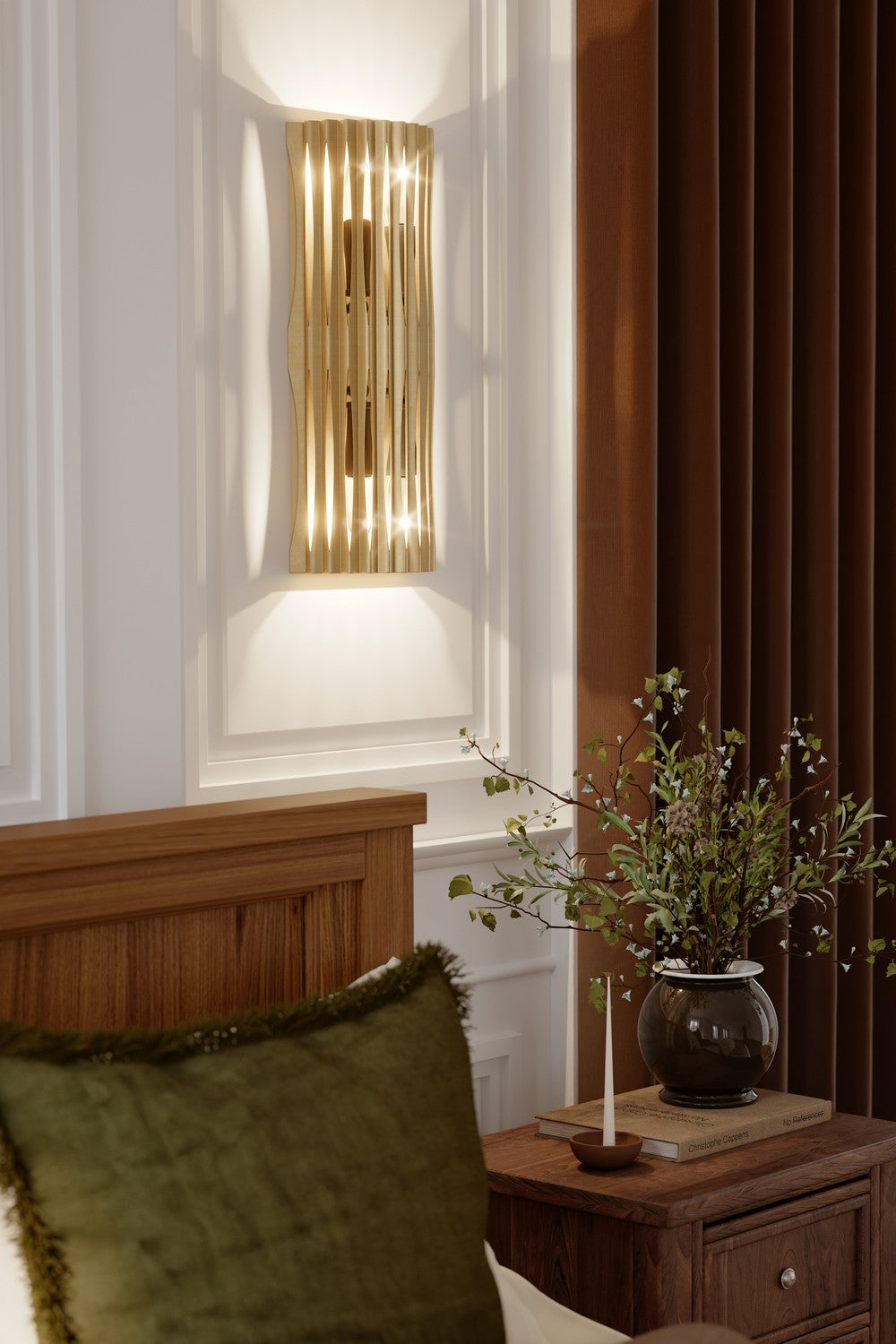 Minka-Lavery - 16020-877 - Four Light Wall Sconce - Aven - Sand Coal Black