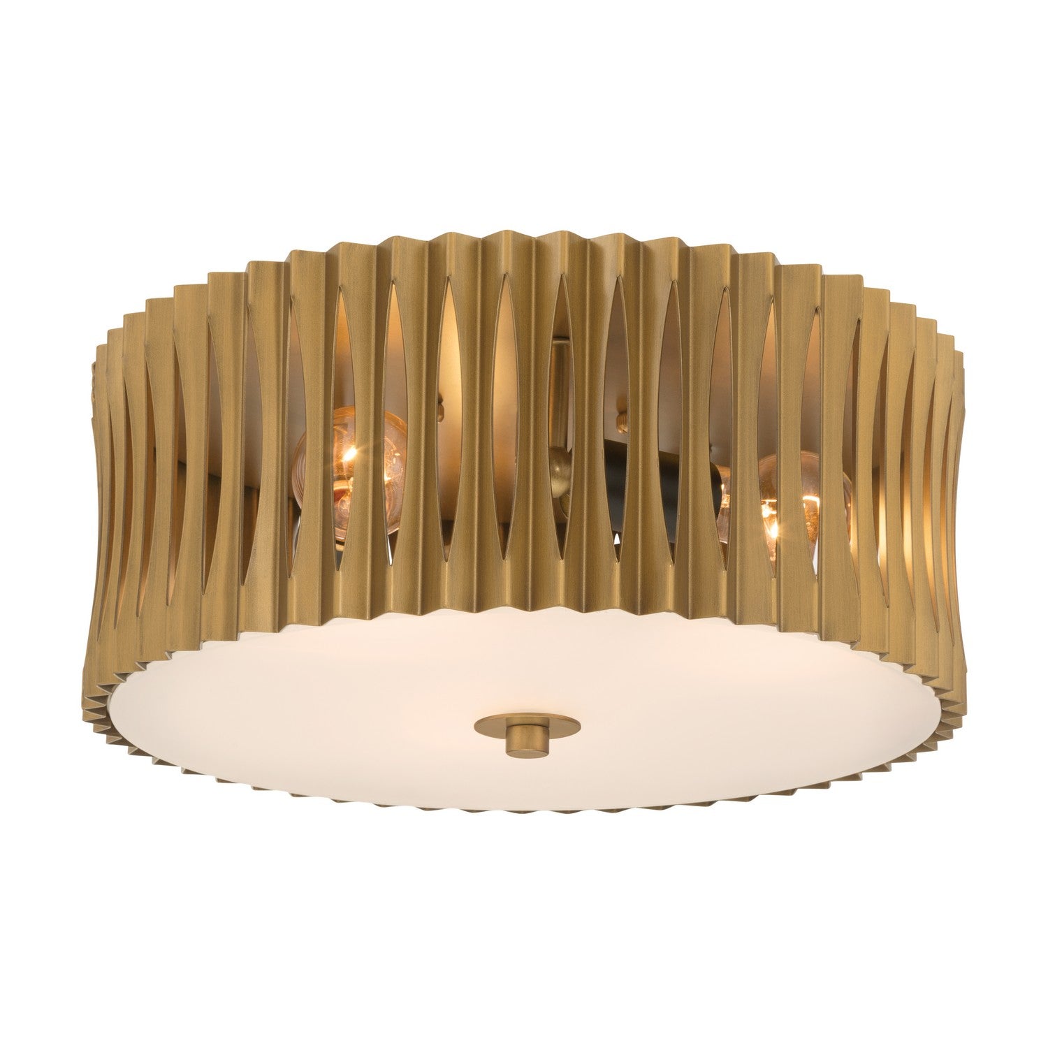 Minka-Lavery - 16023-877 - Three Light Flush Mount - Aven - Sand Coal Black