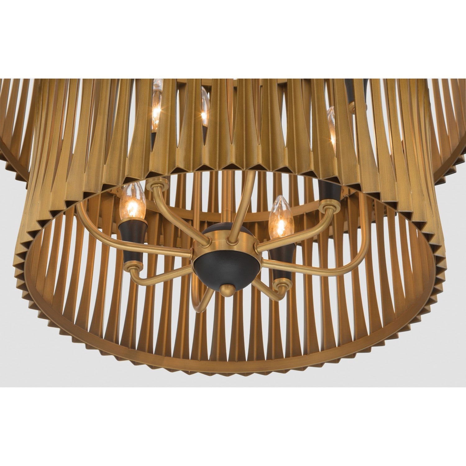 Minka-Lavery - 16028-877 - Eight Light Pendant - Aven - Sand Coal Black