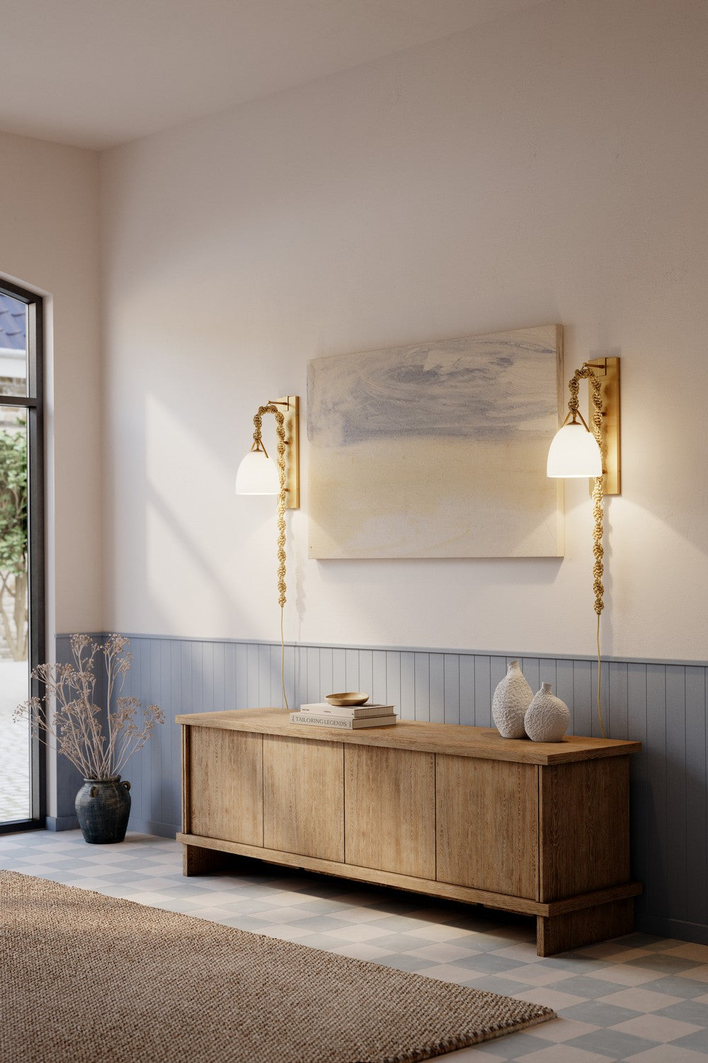 Minka-Lavery - 16061-732 - One Light Wall Sconce - Cordon - Legacy Brass