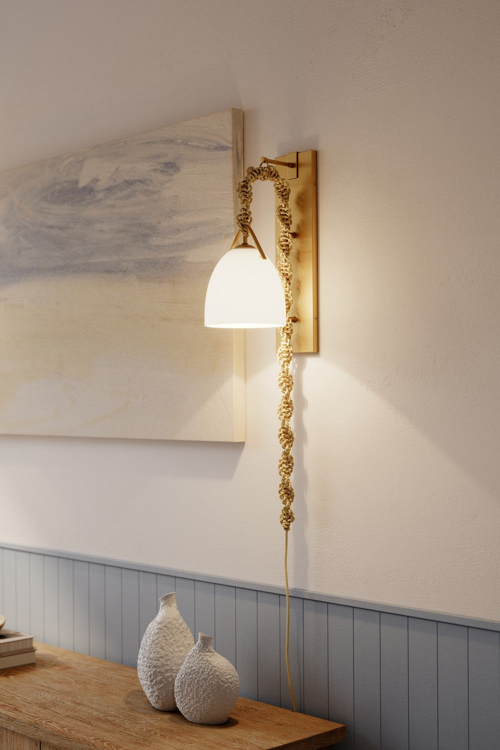 Minka-Lavery - 16061-732 - One Light Wall Sconce - Cordon - Legacy Brass