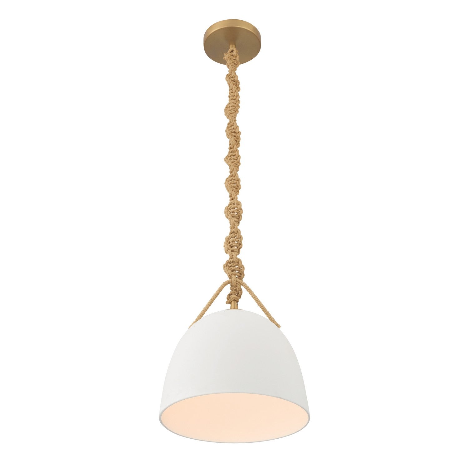 Minka-Lavery - 16065-732 - One Light Mini Pendant - Cordon - Legacy Brass