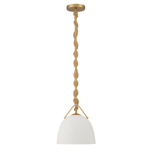 Minka-Lavery - 16065-732 - One Light Mini Pendant - Cordon - Legacy Brass