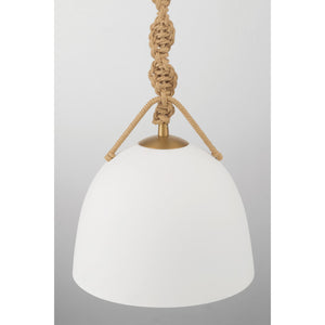 Minka-Lavery - 16065-732 - One Light Mini Pendant - Cordon - Legacy Brass