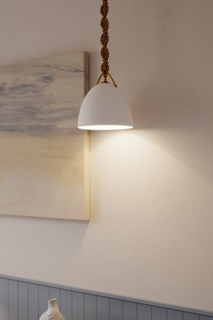 Minka-Lavery - 16065-732 - One Light Mini Pendant - Cordon - Legacy Brass