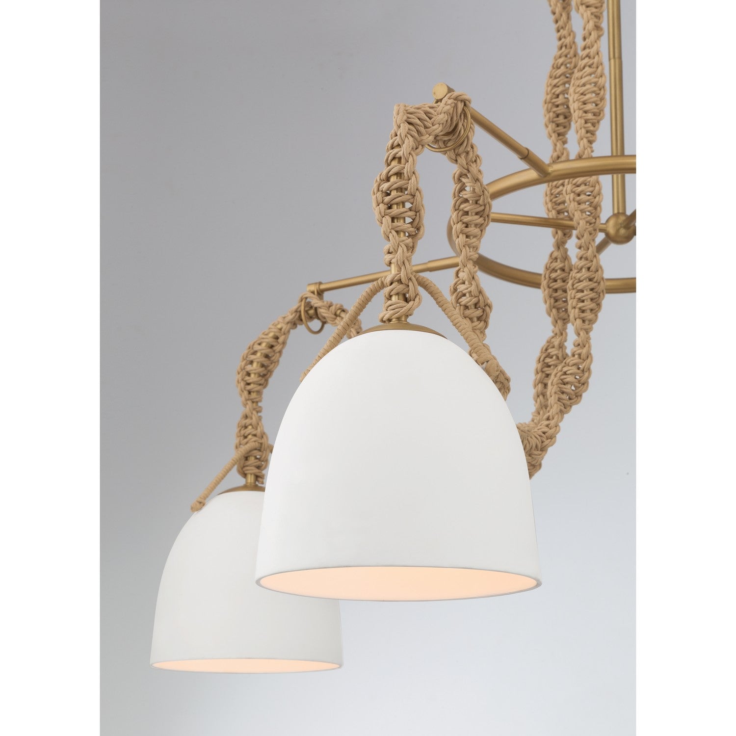 Minka-Lavery - 16066-732 - Four Light Pendant - Cordon - Legacy Brass