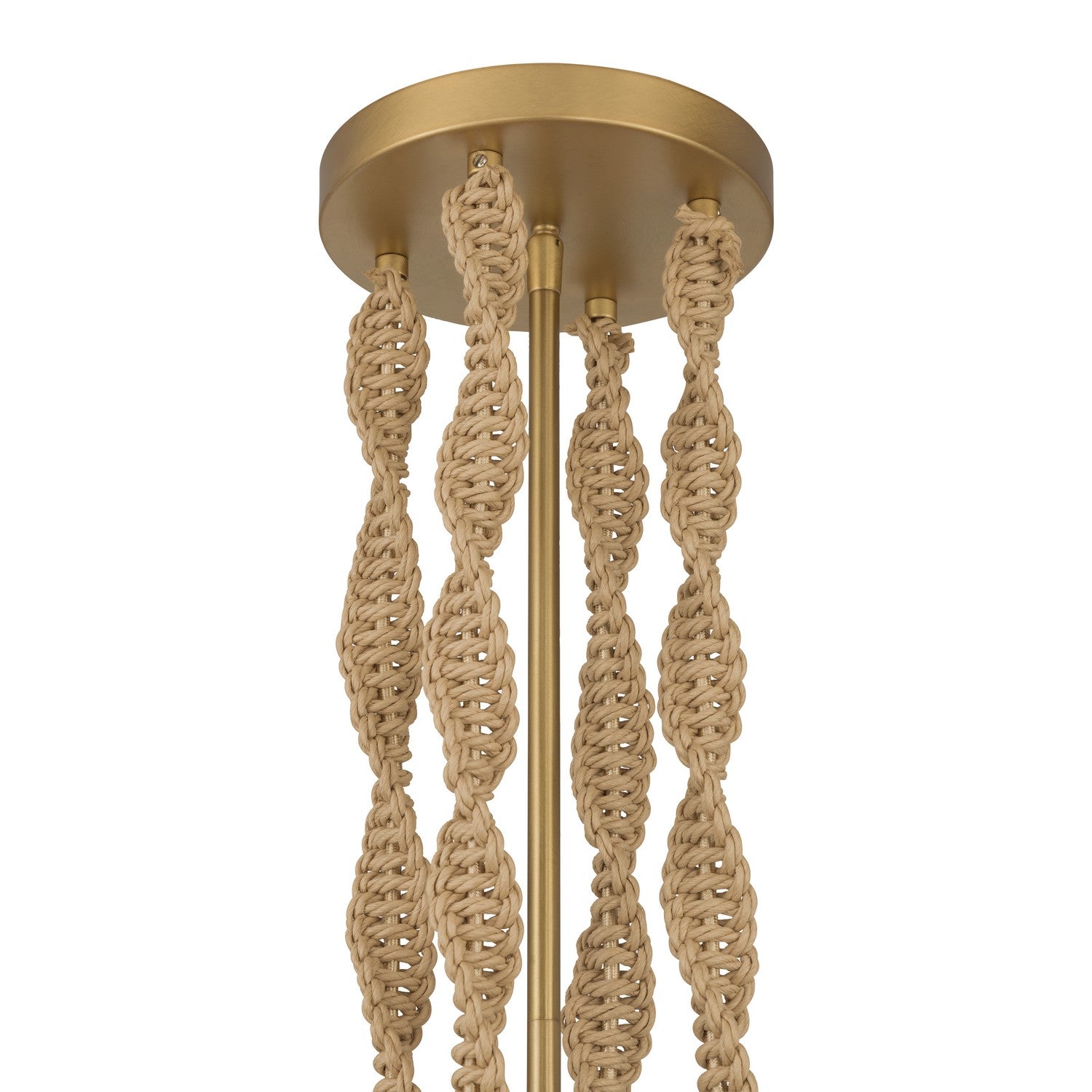 Minka-Lavery - 16066-732 - Four Light Pendant - Cordon - Legacy Brass