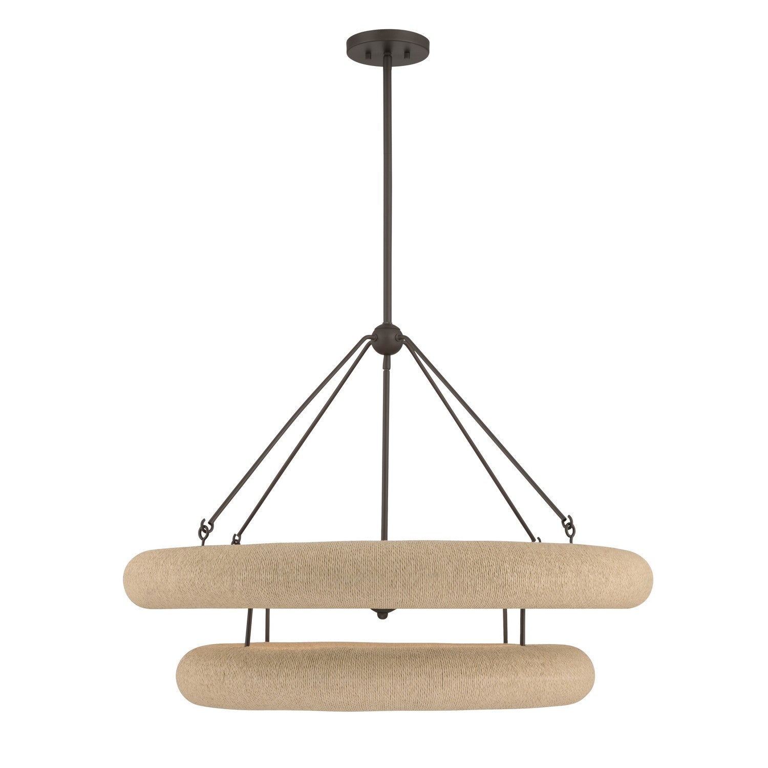 Minka-Lavery - 17116-860 - Eight Light Pendant - Aeris - Dark Bronze
