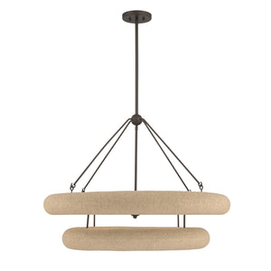 Minka-Lavery - 17116-860 - Eight Light Pendant - Aeris - Dark Bronze