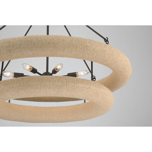 Minka-Lavery - 17116-860 - Eight Light Pendant - Aeris - Dark Bronze