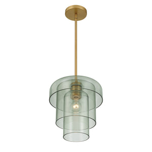Minka-Lavery - 19615-732 - One Light Pendant - Velique - Legacy Brass