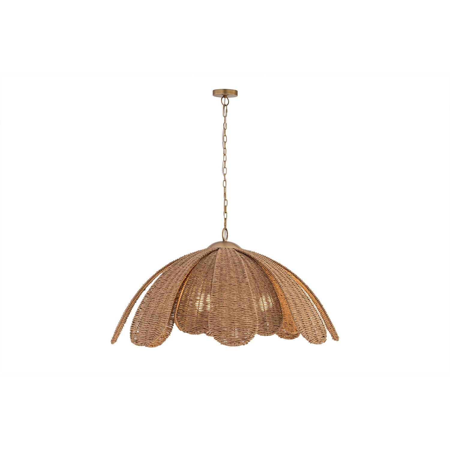 Minka-Lavery - 19885-732 - Three Light Pendant - Covea - Legacy Brass
