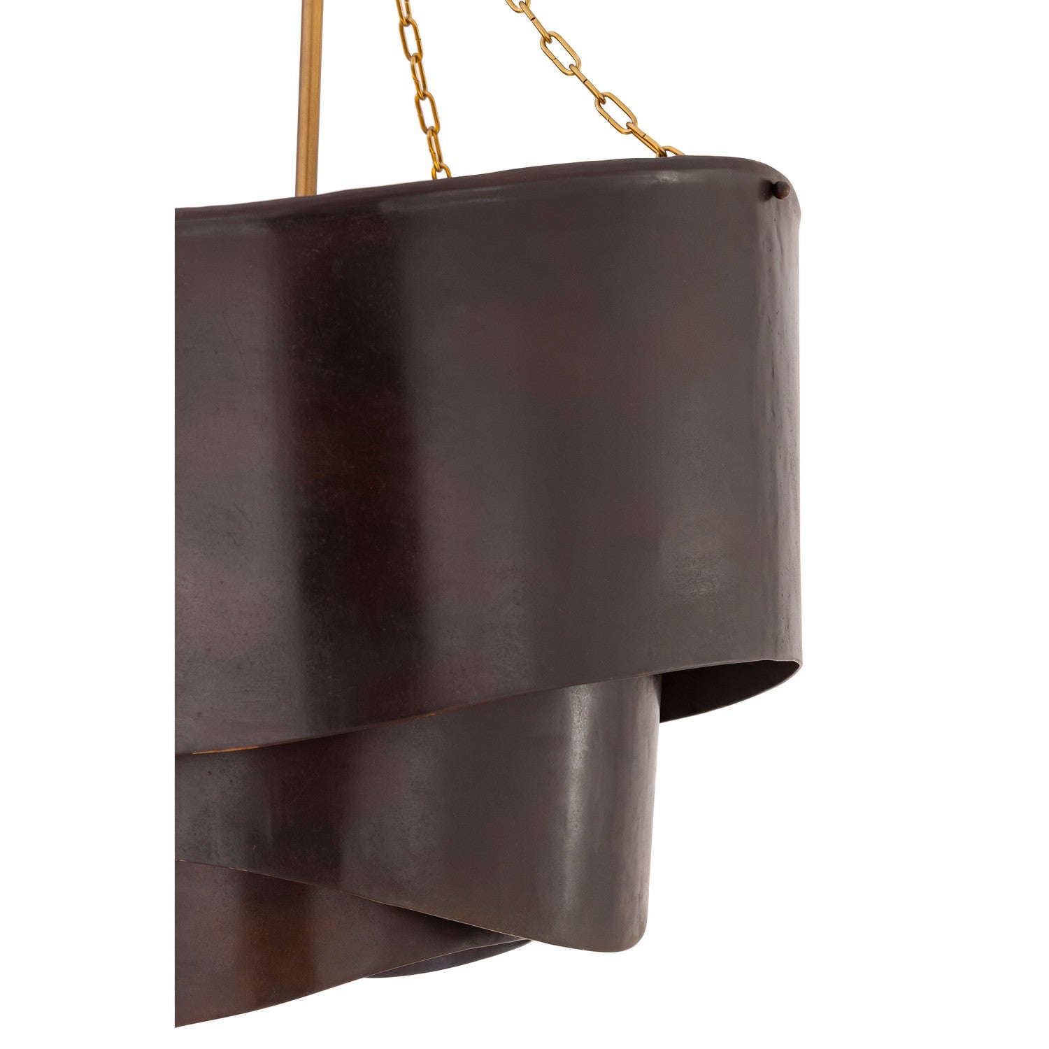Minka-Lavery - 19925-855 - Three Light Pendant - Zyra - Legacy Brass