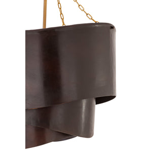 Minka-Lavery - 19925-855 - Three Light Pendant - Zyra - Legacy Brass