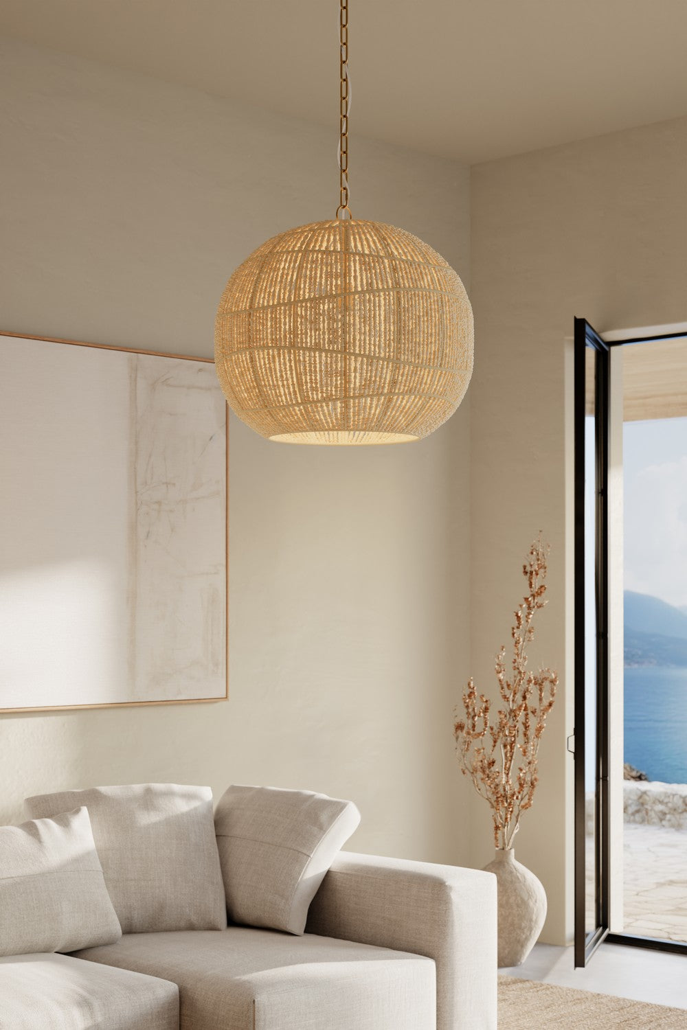 Minka-Lavery - 19935-732 - One Light Pendant - Cavara - Legacy Brass