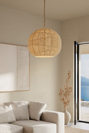 Minka-Lavery - 19935-732 - One Light Pendant - Cavara - Legacy Brass