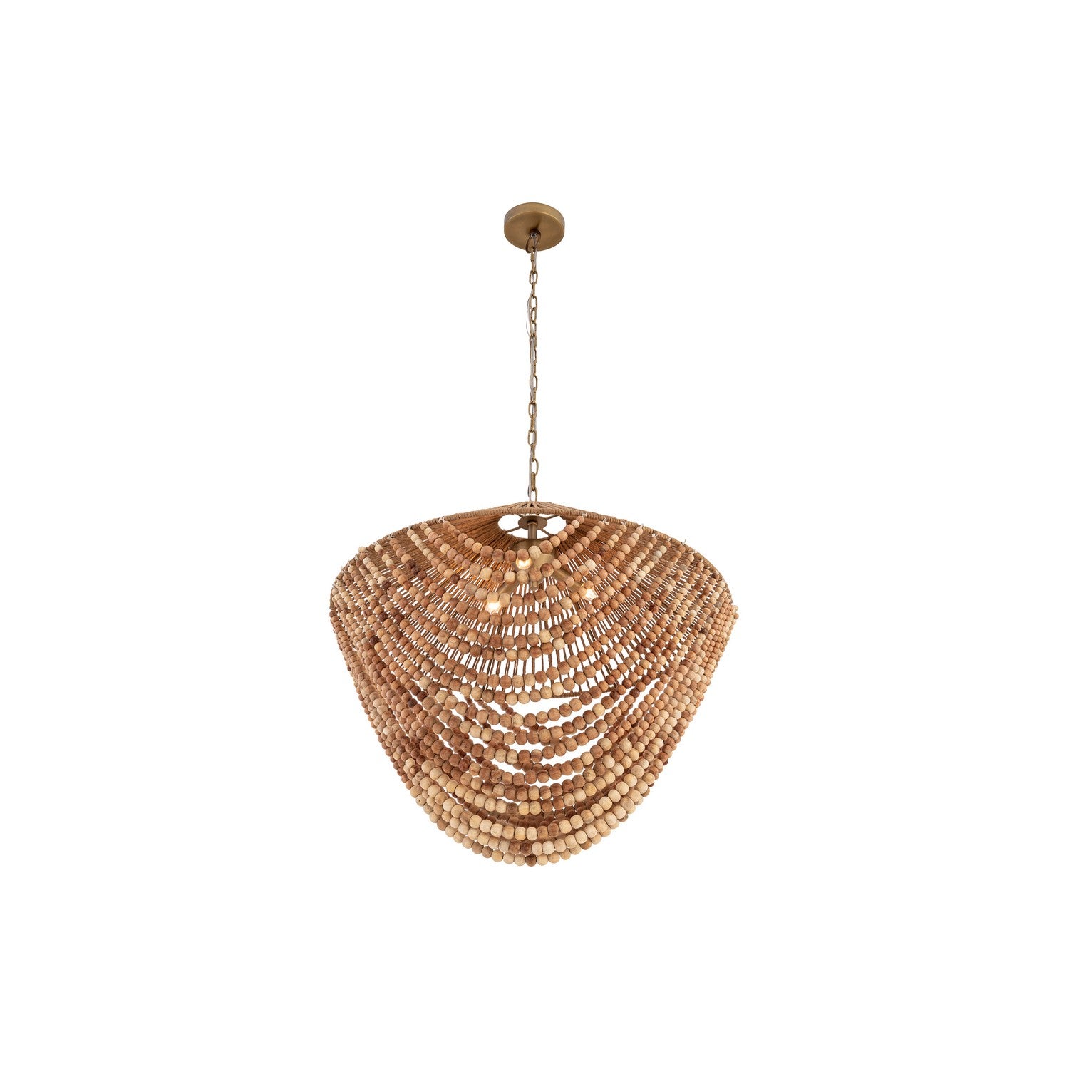 Minka-Lavery - 19946-732 - Three Light Pendant - Virella - Legacy Brass