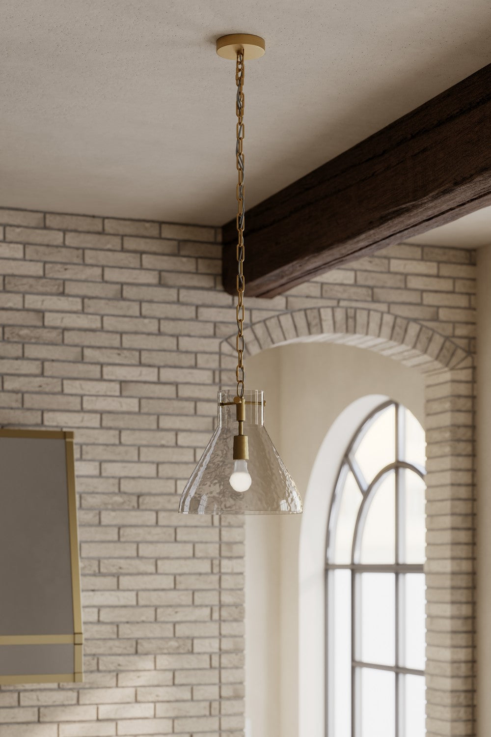 Minka-Lavery - 19965-732 - One Light Pendant - Sevara - Legacy Brass