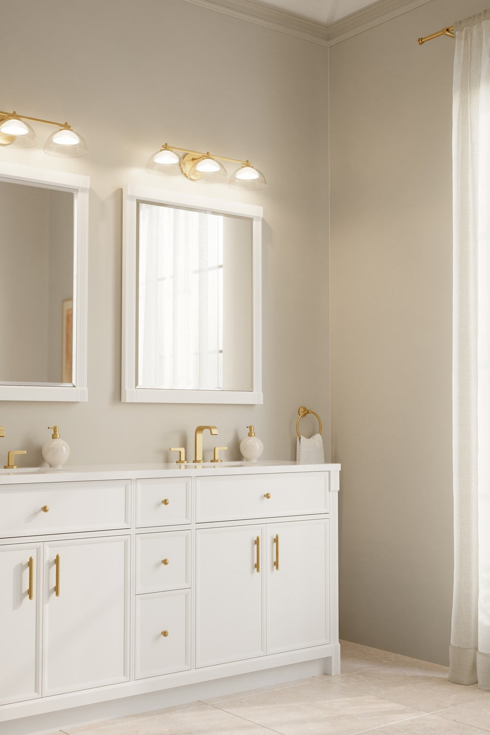 Minka-Lavery - 2033-732-L - LED Vanity - Halwynd - Legacy Brass