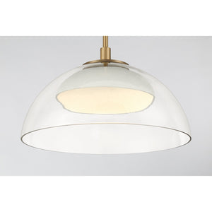 Minka-Lavery - 2036-732-L - LED Convertible Pendant/Semi-Flush - Halwynd - Legacy Brass