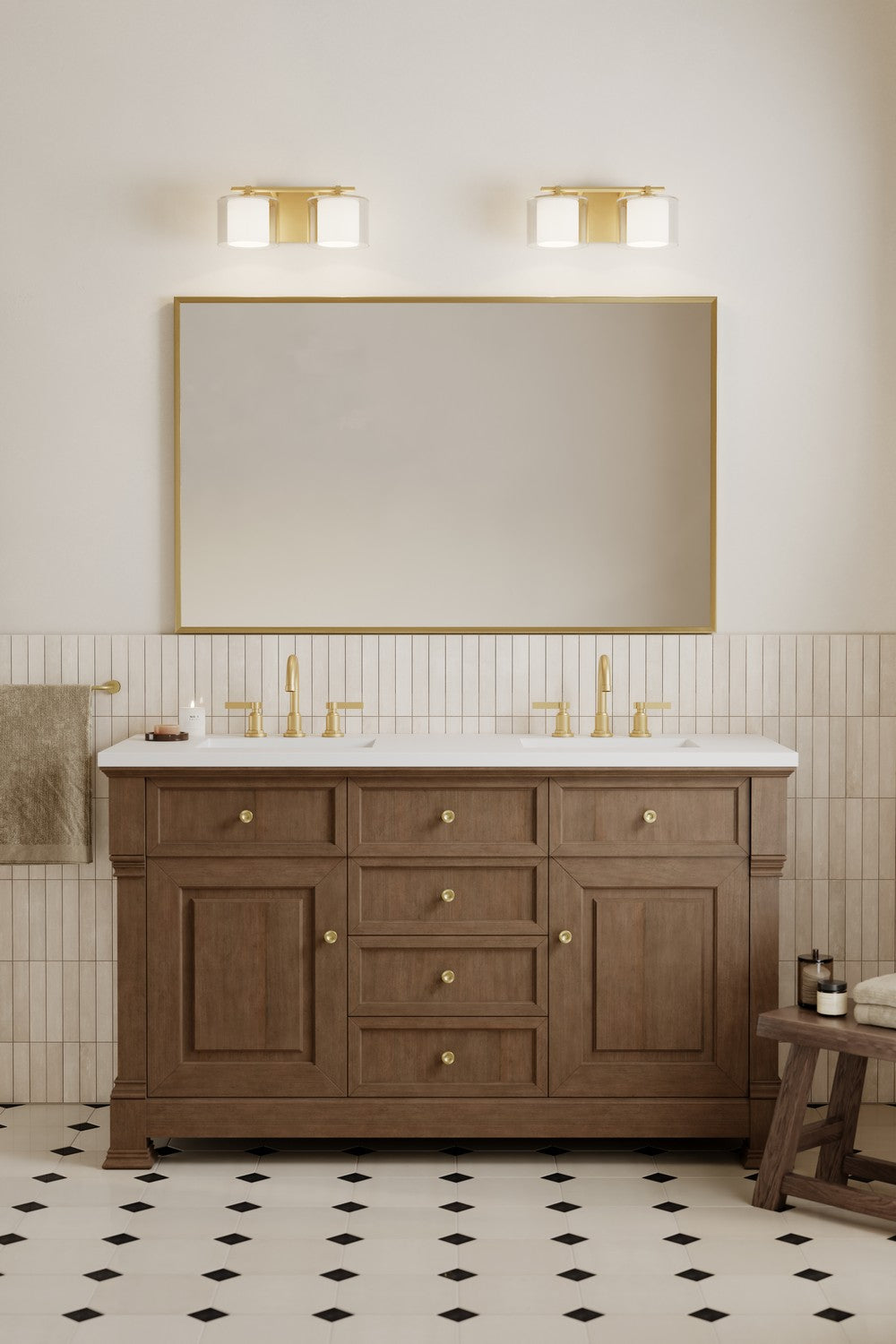 Minka-Lavery - 2062-732 - Two Light Vanity - Seville - Legacy Brass