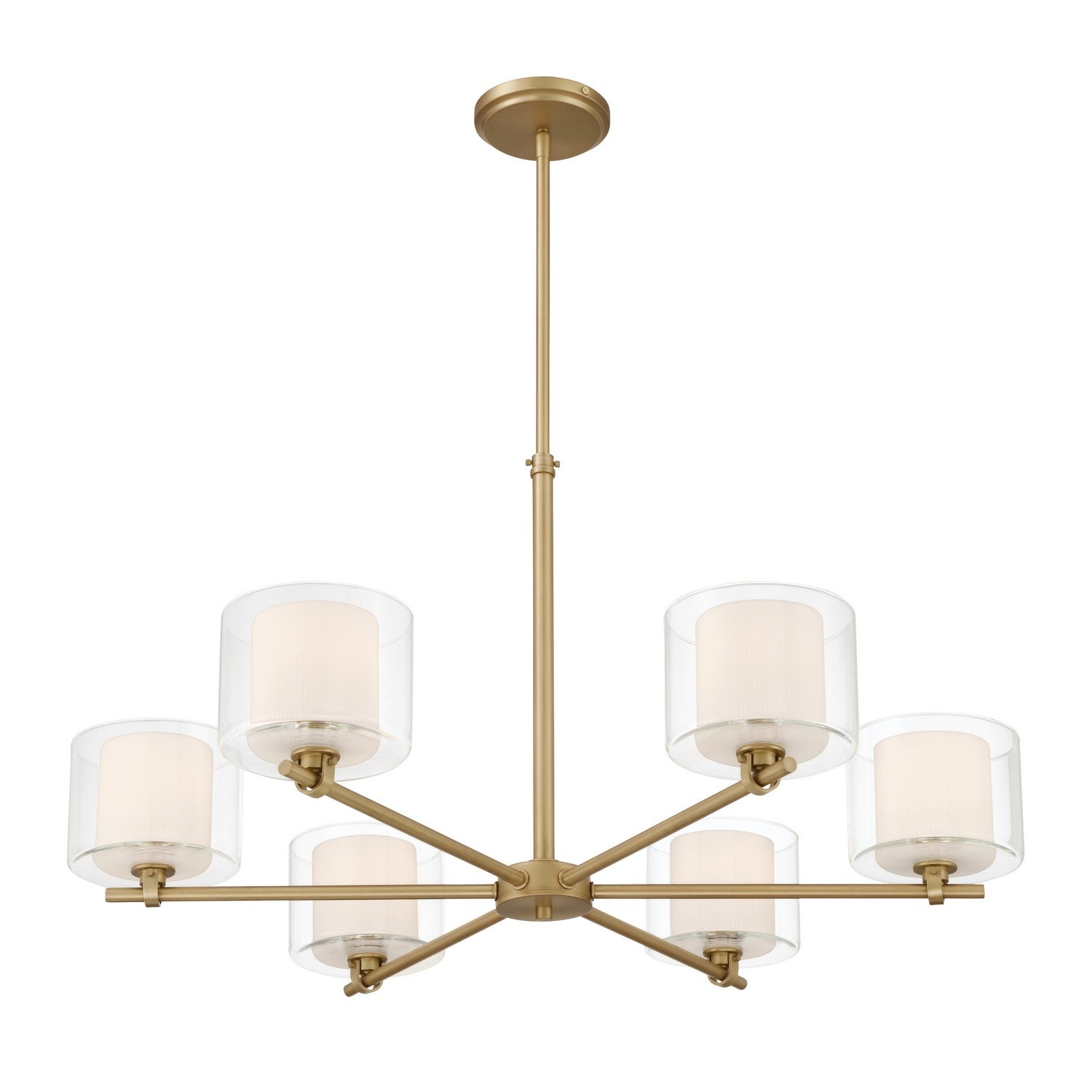 Minka-Lavery - 2065-732 - Six Light Chandelier - Seville - Legacy Brass