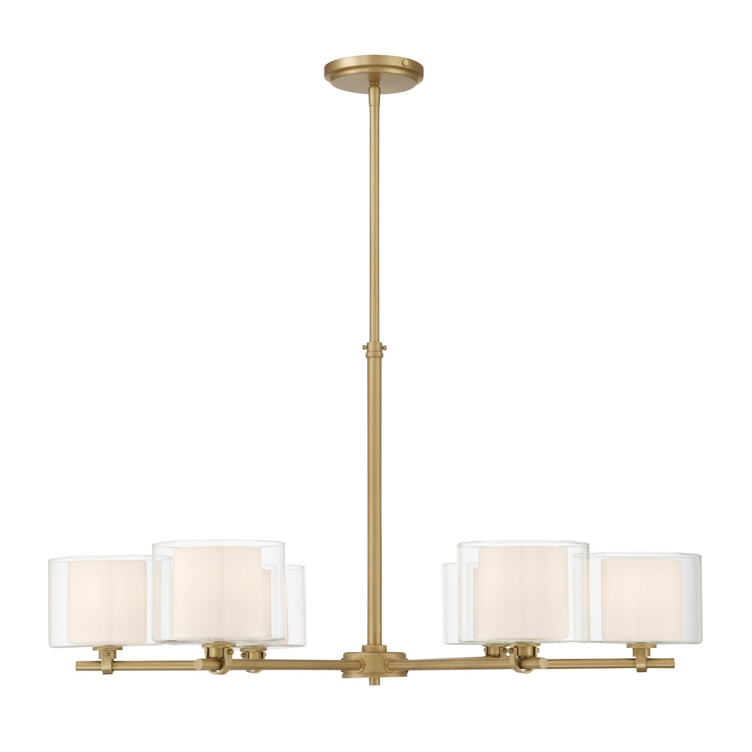 Minka-Lavery - 2065-732 - Six Light Chandelier - Seville - Legacy Brass