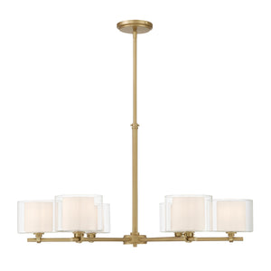 Minka-Lavery - 2065-732 - Six Light Chandelier - Seville - Legacy Brass