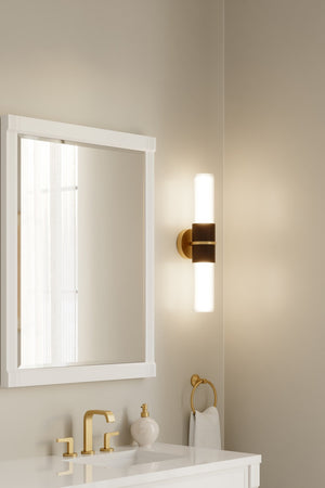 Minka-Lavery - 2552-855 - Two Light Wall Sconce - Linthor - Legacy Brass