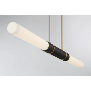 Minka-Lavery - 2555-855-L - LED Linear Chandelier - Linthor - Legacy Brass