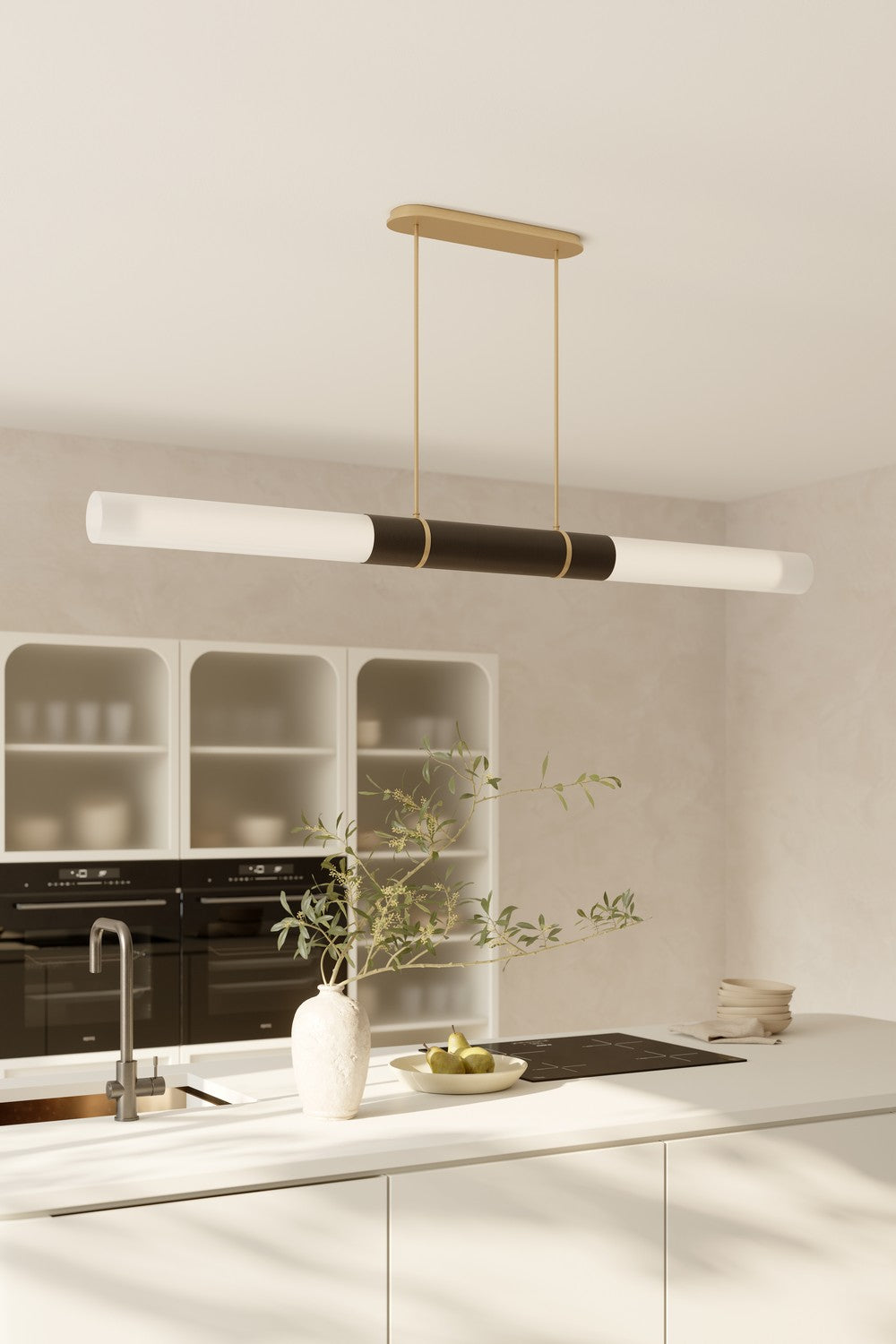 Minka-Lavery - 2555-855-L - LED Linear Chandelier - Linthor - Legacy Brass