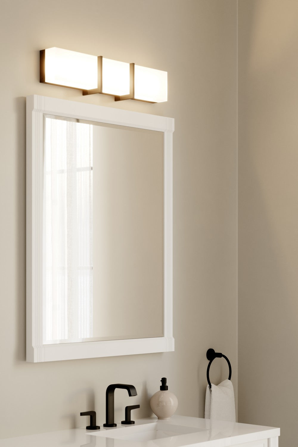 Minka-Lavery - 2922-899-L - LED Bath Bar - High Rise - Dark Matte Black