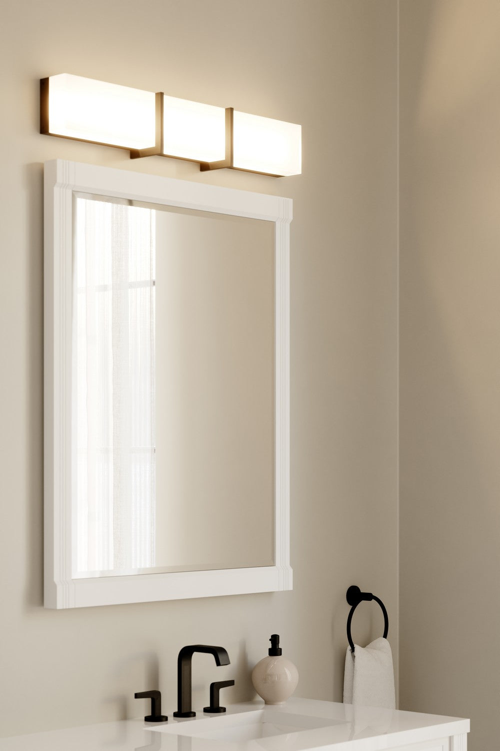 Minka-Lavery - 2923-899-L - LED Bath Bar - High Rise - Dark Matte Black