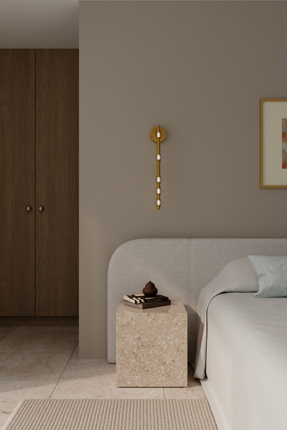Minka-Lavery - 5640-732-L - LED Wall Sconce - Pearl - Legacy Brass