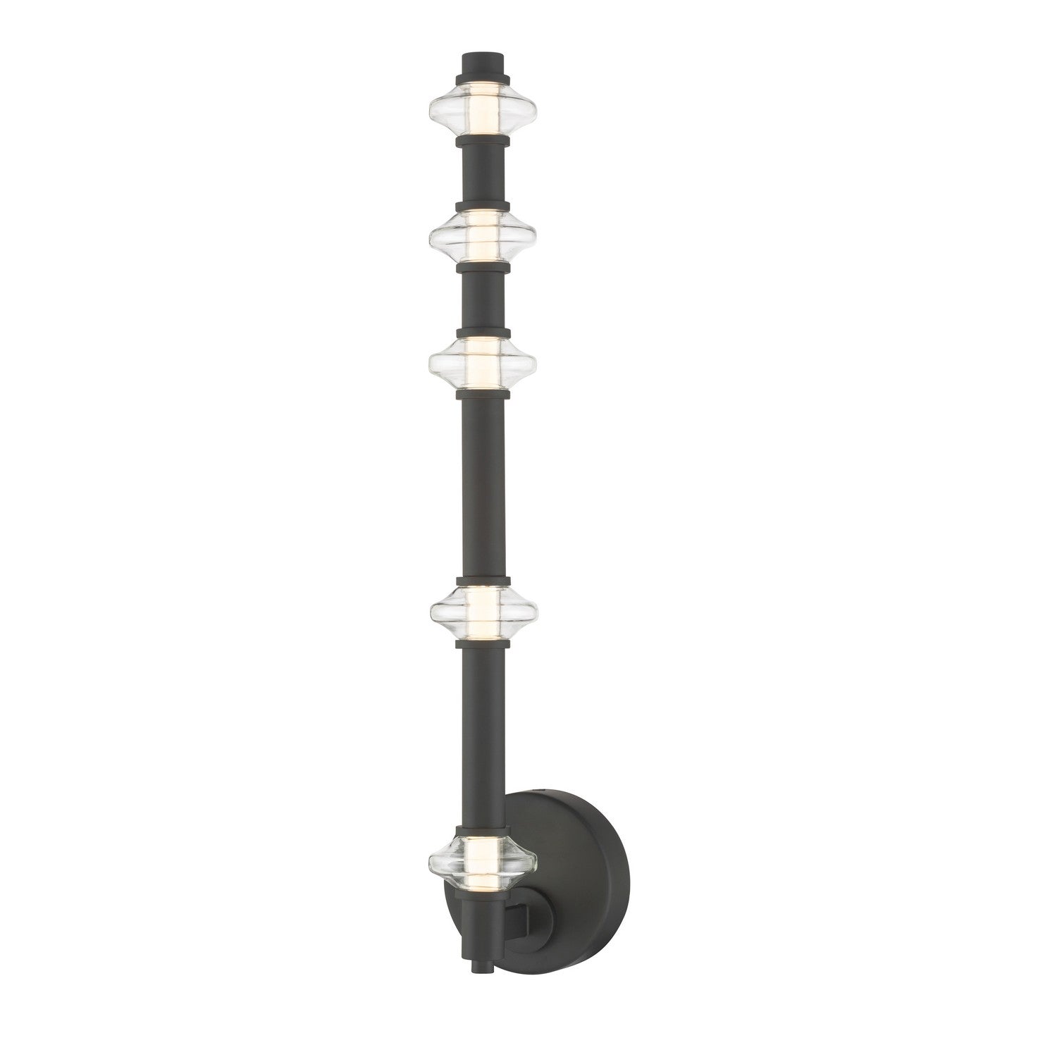 Minka-Lavery - 5640-899-L - LED Wall Sconce - Pearl - Dark Matte Black