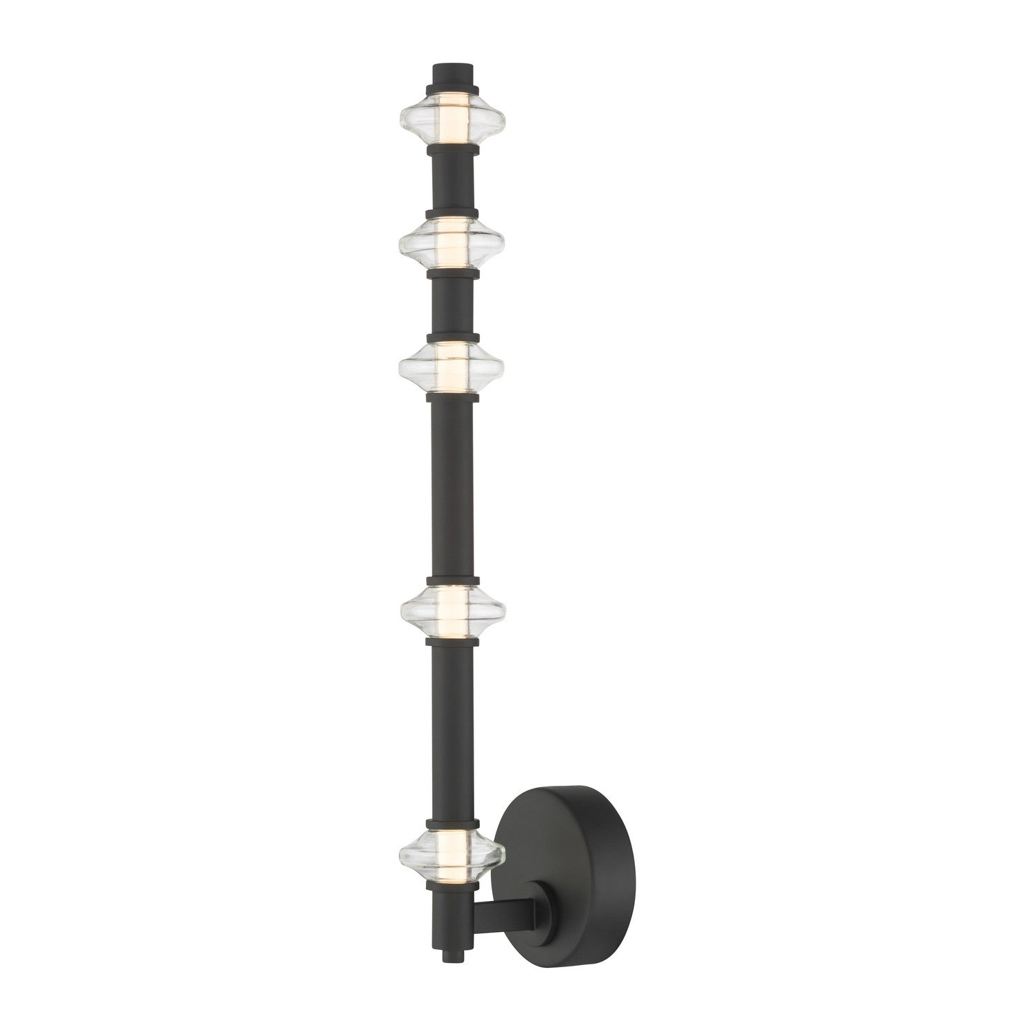 Minka-Lavery - 5640-899-L - LED Wall Sconce - Pearl - Dark Matte Black