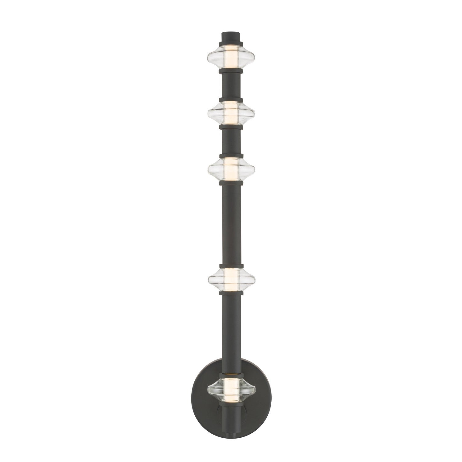 Minka-Lavery - 5640-899-L - LED Wall Sconce - Pearl - Dark Matte Black