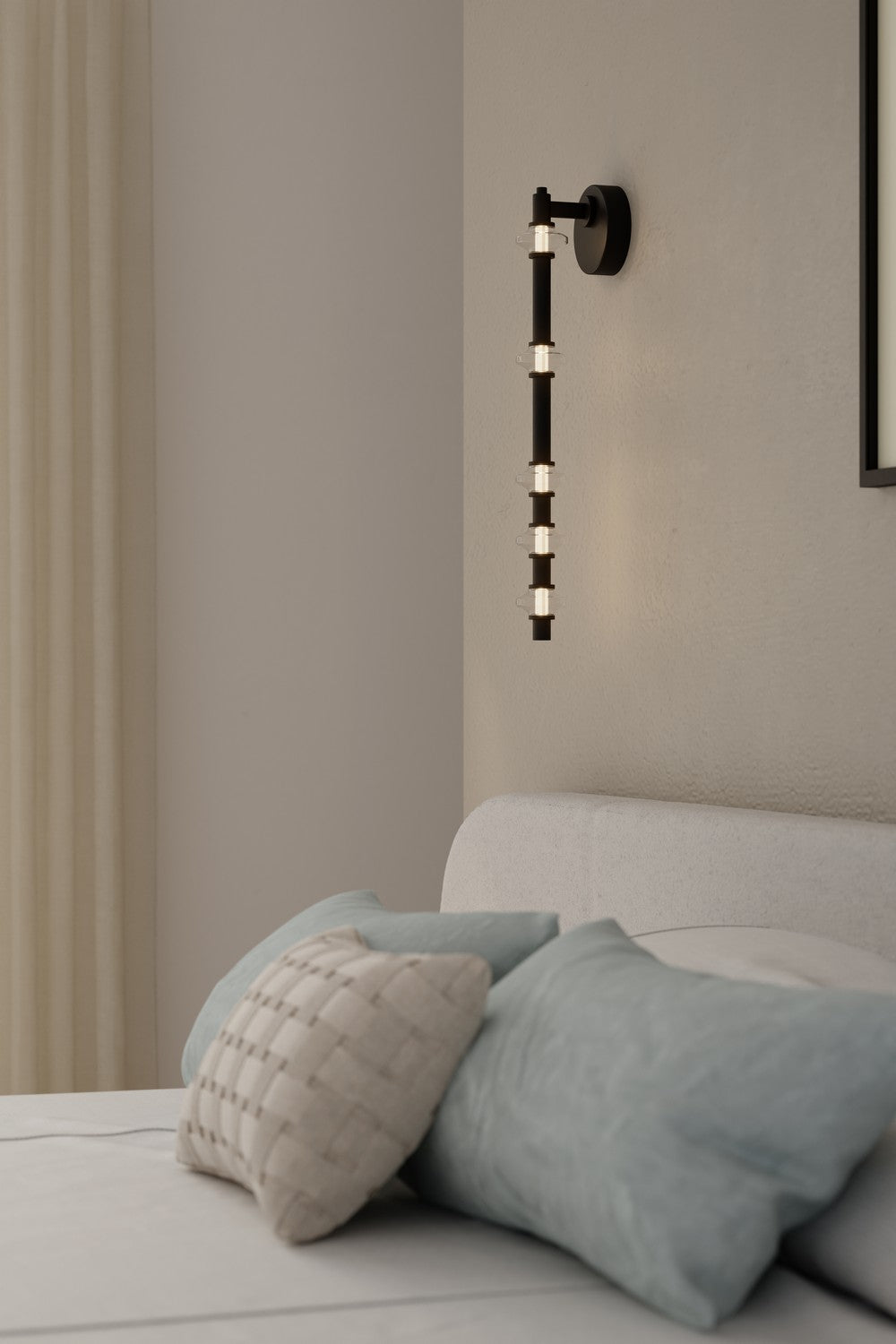 Minka-Lavery - 5640-899-L - LED Wall Sconce - Pearl - Dark Matte Black