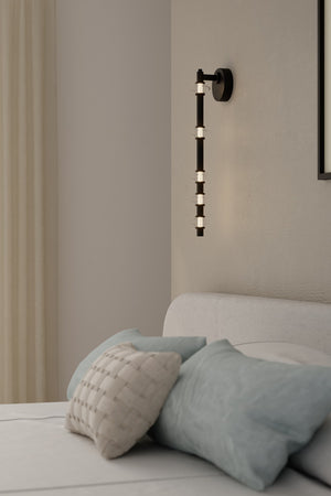 Minka-Lavery - 5640-899-L - LED Wall Sconce - Pearl - Dark Matte Black