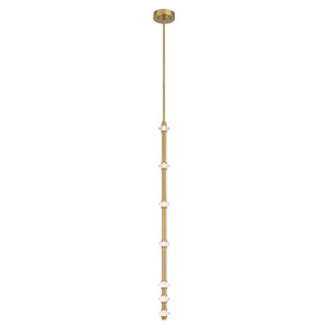Minka-Lavery - 5649-732-L - LED Mini Pendant - Pearl - Legacy Brass