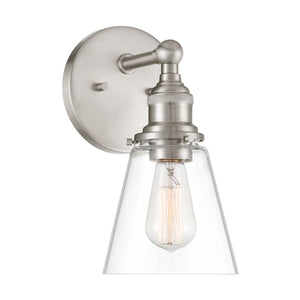 Minka-Lavery - 5681-84 - One Light Bath Sconce - Barwell - Brushed Nickel