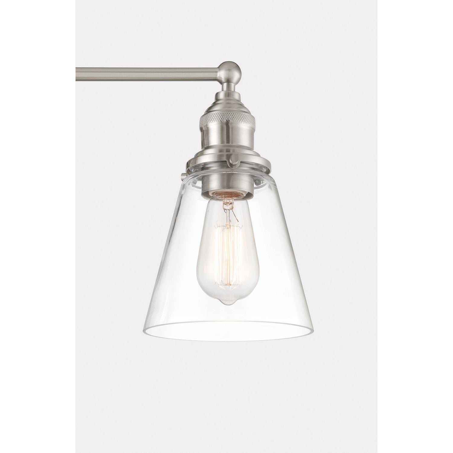 Minka-Lavery - 5683-84 - Three Light Vanity - Barwell - Brushed Nickel