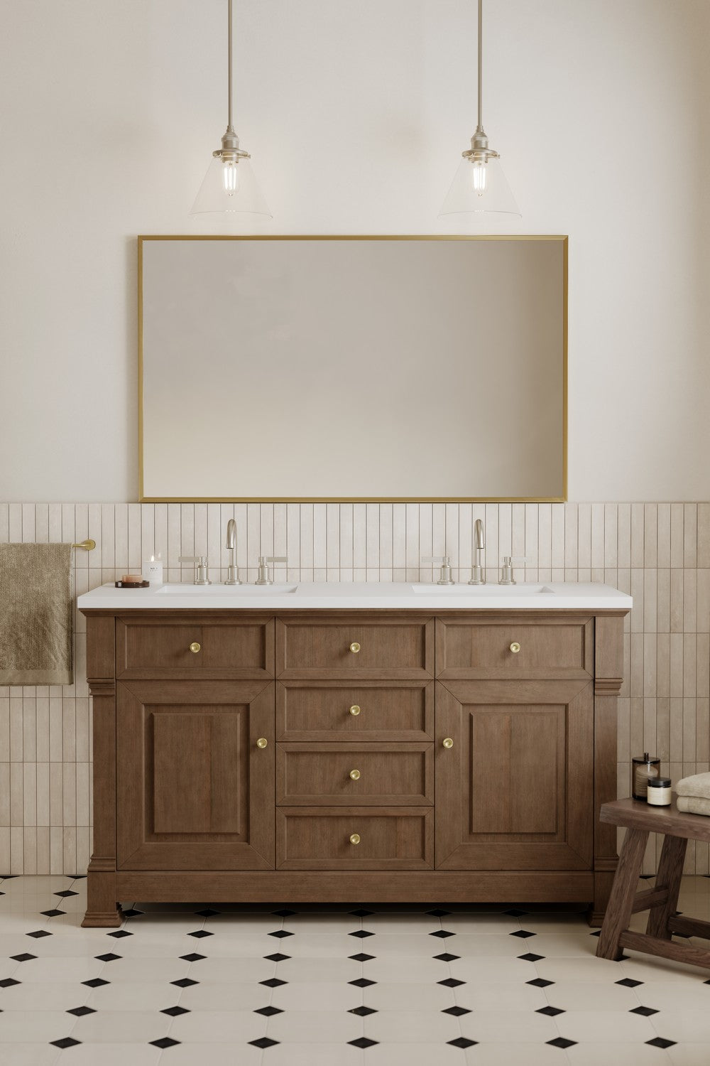 Minka-Lavery - 5686-84 - One Light Mini Pendant - Barwell - Brushed Nickel
