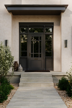 Minka-Lavery - 79301-66-L - LED Outdoor Wall Sconce - Avenelle - Sand Coal Black