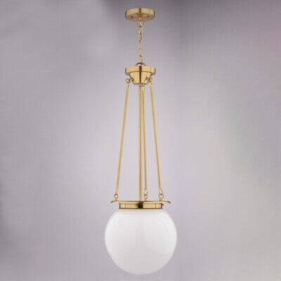 Vaxcel - P0446 - One Light Pendant - Kent - Muted Brass