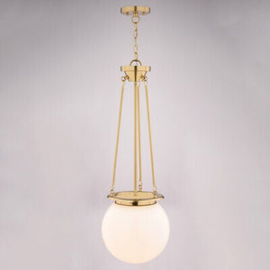 Vaxcel - P0446 - One Light Pendant - Kent - Muted Brass