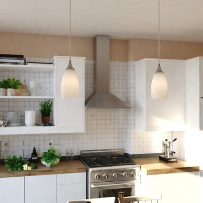 Vaxcel - P0450 - One Light Mini Pendant - Milano - Satin Nickel
