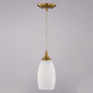 Vaxcel - P0451 - One Light Mini Pendant - Milano - Muted Brass