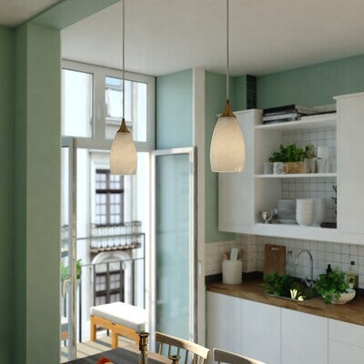 Vaxcel - P0451 - One Light Mini Pendant - Milano - Muted Brass